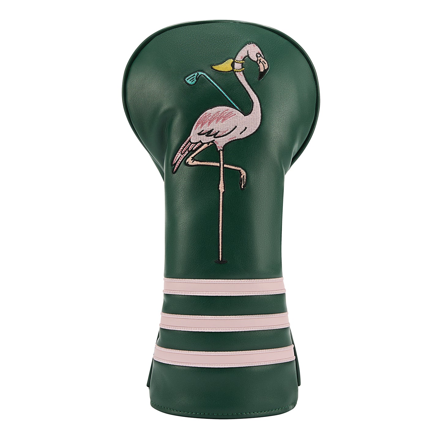 PINKTEE Golf Club Headcover Fits All Drivers Premium Leather Funny Golf Club Head Covers for Women Men