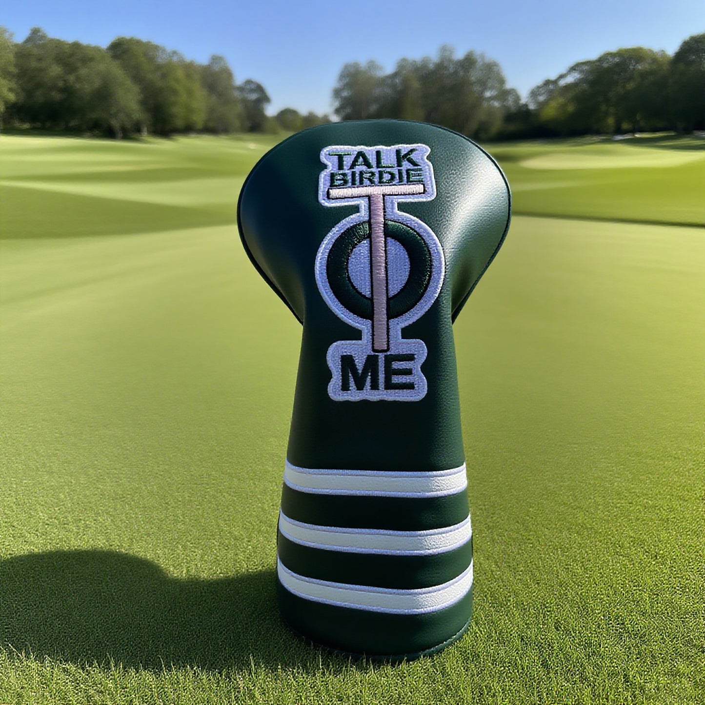 PINKTEE Golf Club Headcover Fits All Drivers Premium Leather Funny Golf Club Head Covers for Women Men