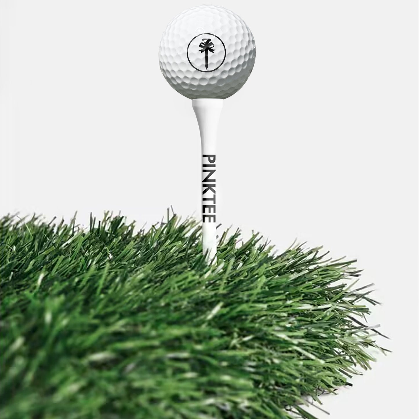 Natural Wood Golf Tees 2 3/4 Inch & 2 1/8 Inch,Pack of 30 White Color