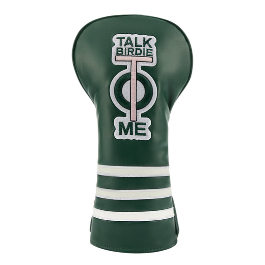 PINKTEE Golf Club Headcover Fits All Drivers Premium Leather Funny Golf Club Head Covers for Women Men