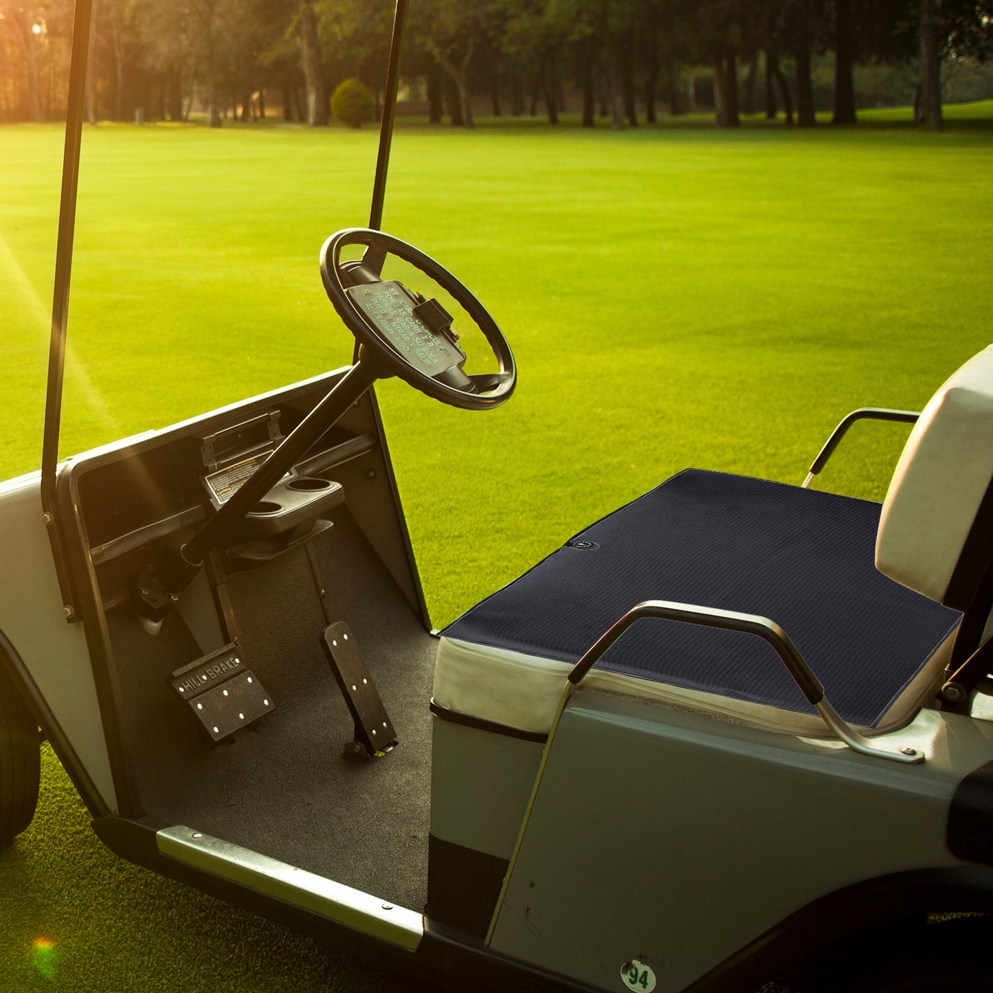 Golf Premium Magnetic Towel, 40x18'' Microfiber Waffle Design Strength Magnet for Strong Hold to Golf Carts or Clubs