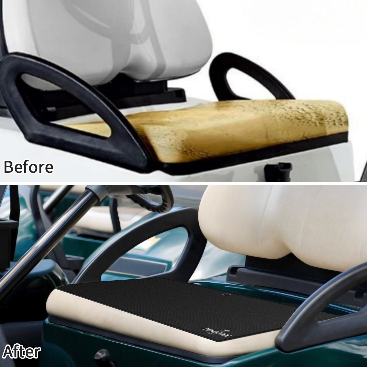 Golf Premium Magnetic Towel, 40x18'' Microfiber Waffle Design Strength Magnet for Strong Hold to Golf Carts or Clubs