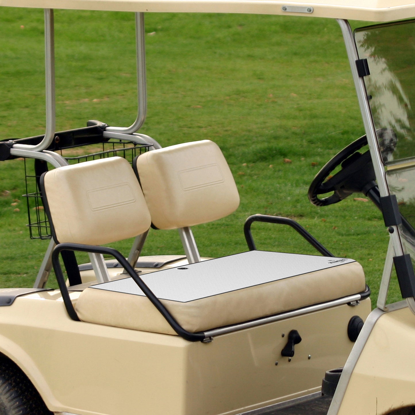 Magnetic Golf Towel, White 40x18'' Microfiber Golf Towel Golf Gifts for Men Women Strong Hold to Golf Carts or Clubs